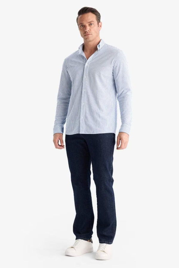 Resim Defacto Erkek Uzun Kol Gömlek E8084AX/BE783