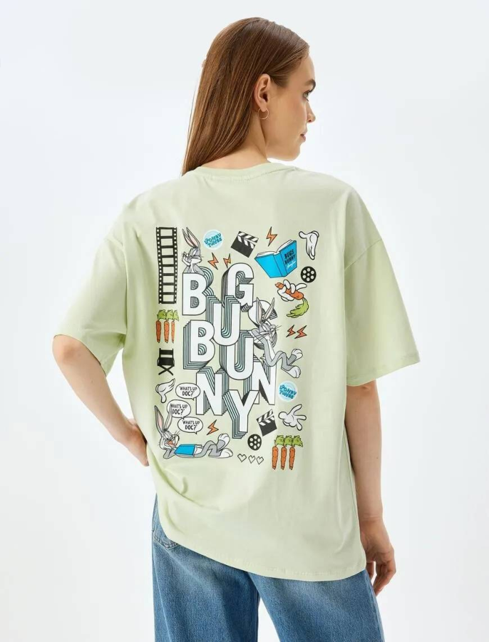 Resim Koton Kadın T-shirt 5SAL10156IK