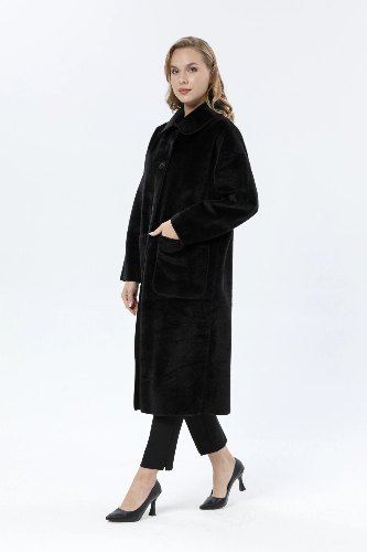 Resim QUZU Kadın Kaban