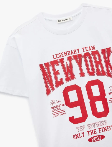 Resim Koton Kadın T-shirt 6SAL10084IK