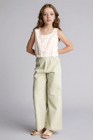 Resim Defacto Kız Çocuk Kanvas Pantolon G0608A8/GN1156