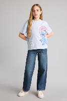 Resim Defacto Kız Çocuk T-shirt G8170A8/BE216