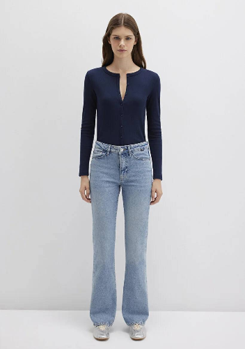 Resim Mavi Miav Kadın Jean Pantolon M1010299-83039