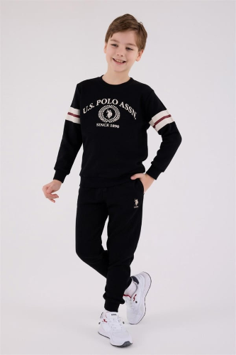 Resim U.S. Polo Assn Kids Erkek Çocuk Eşofman Takım US2201-4