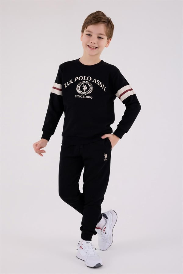 Resim U.S. Polo Assn Kids Erkek Çocuk Eşofman Takım US2201-4