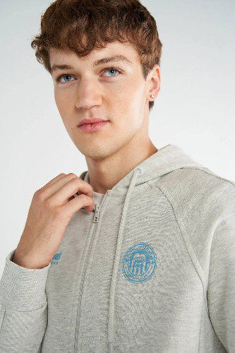 Resim Hummel Hml Sammy Zip Hoodie Erkek Ceket 922431-9098