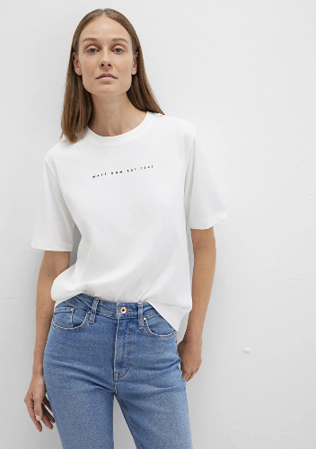 Resim Mavi Kadın T-shirt M1613147-70057