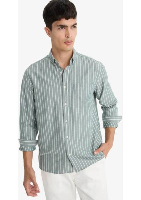 Resim Defacto Erkek Uzun Kol Gömlek E7840AX/GN1155