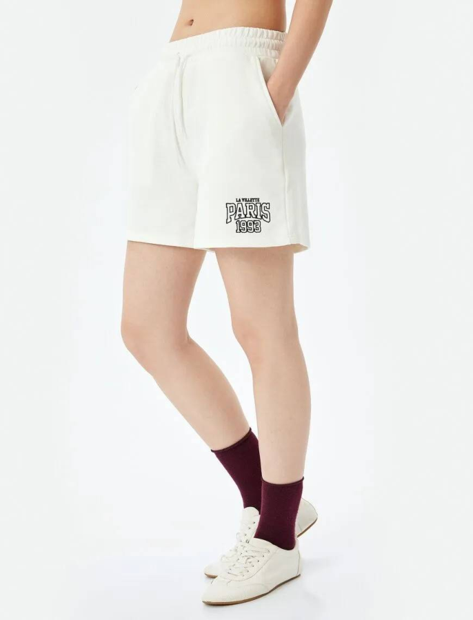 Resim Koton Kadın Kot&Kanvas Şort 5SAL40030IK