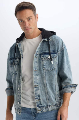 Resim Defacto Erkek Jean Ceket D0417AX/NM39