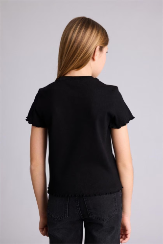 Resim Defacto Kız Çocuk T-shirt B6689A8/BK81