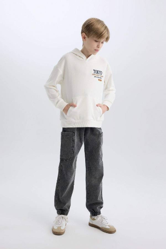 Resim Defacto Erkek Çocuk  Jean Pantolon F0453A8/NM40