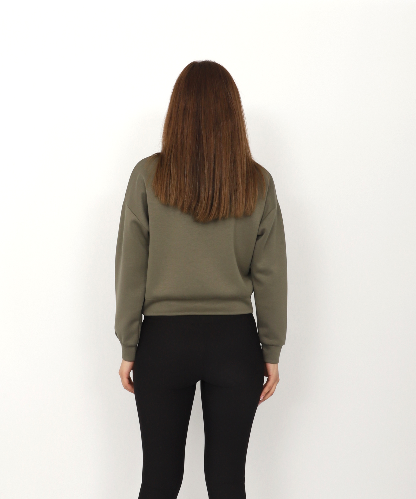 Resim Viole&More Kadın Sweat 115 Cupra Kumaş