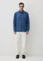 Resim Mavi Erkek Uzun Kol Gömlek M0211914-18790