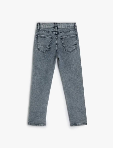 Resim Koton Erkek Çocuk Jean Pantalon 4SKB40039TD