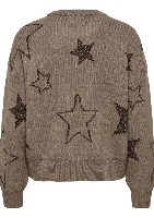 Resim Only Onlrosie Ls O-Neck Glitter Knt Kazak 15328250