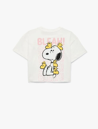 Resim Koton Kız Çocuk T-shirt 6SKG10159AK