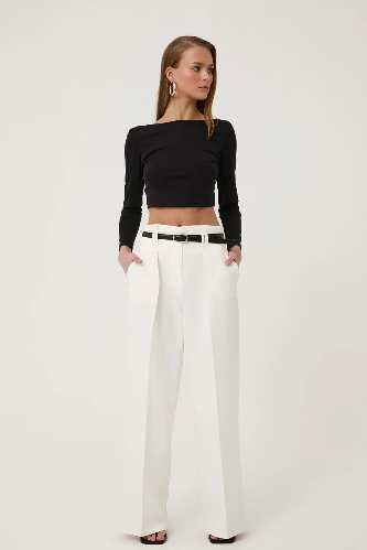 Resim QUZU Kadın Kanvas Pantolon