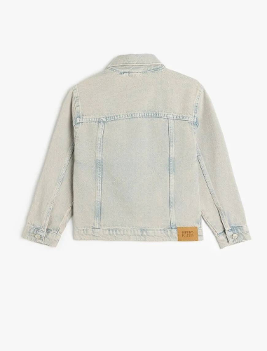 Resim Koton Kız Çocuk Jean Ceket 5SKG20022AD