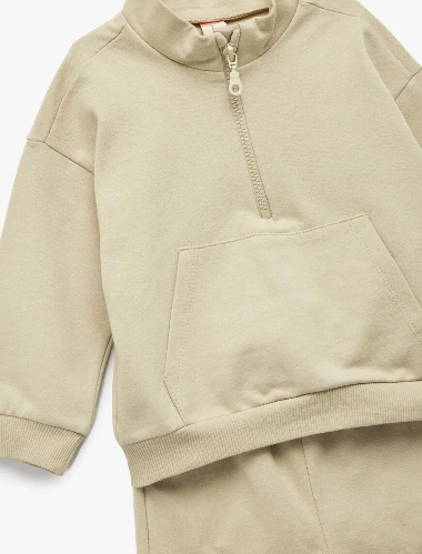 Resim Koton Erkek Bebek Sweat Takım 6WMB10198TK