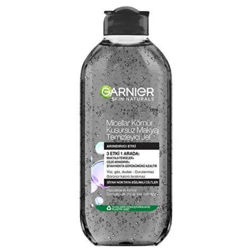 Resim Garnier Micellar Kömür Kusursuz Makyaj Temizleyici Jel 400 Ml