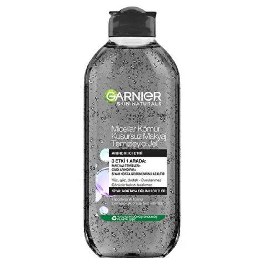 Resim Garnier Micellar Kömür Kusursuz Makyaj Temizleyici Jel 400 Ml
