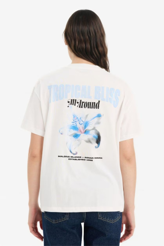 Resim Defacto Kadın T-shirt G5910AX/WT32