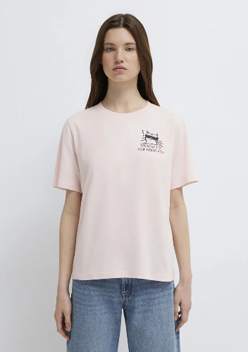 Resim Mavi Kadın T-shirt M1613727-71014