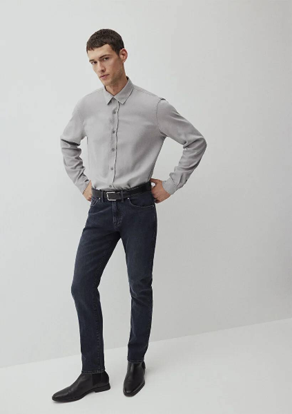 Resim Mavi Jake Erkek Jean Pantolon M0042289403