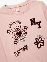 Resim Koton Kız Bebek Sweat 6Wmg10072Ak