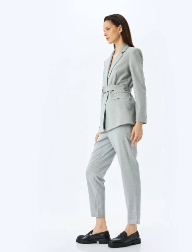 Resim Koton Kadın Kanvas Pantolon 5SAK40047UW