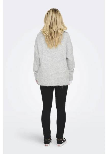 Resim Only Onlmaggıe Lıfe Ls Splıt Neck Cc Knt Kazak 15324310