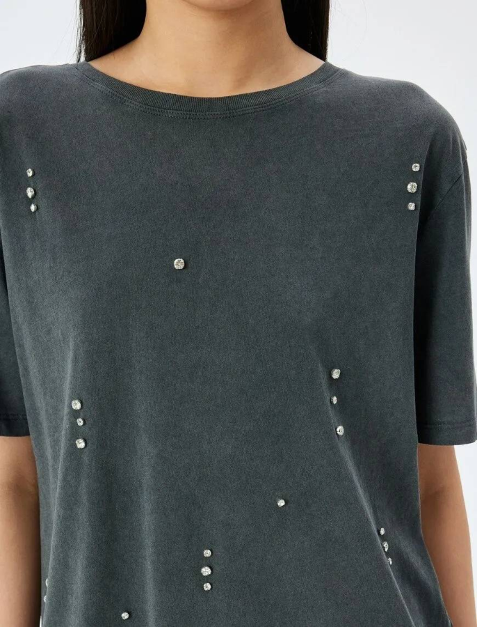 Resim Koton Kadın T-shirt 5SAL10014IK