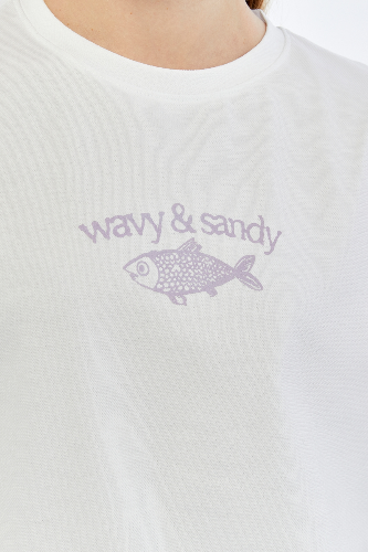 Resim Viole&More Kadın T-shirt Yk26