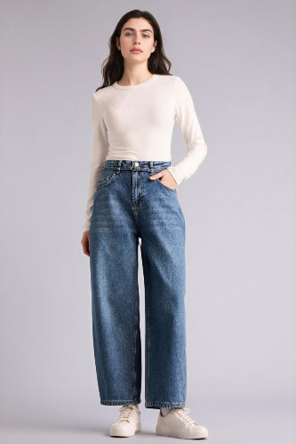 Resim Defacto Kadın Jean Pantolon G8867AX/NM28