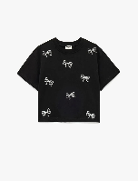 Resim Koton Kız Çocuk T-shirt 6SKG10041AK