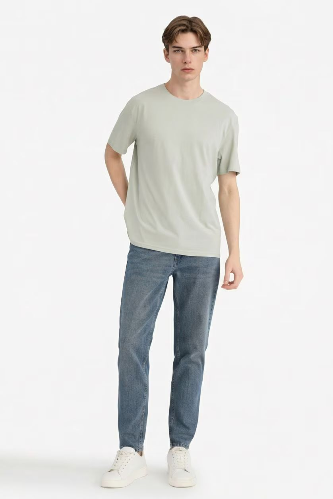 Resim Defacto Erkek T-shirt V7699AZ/GN1255