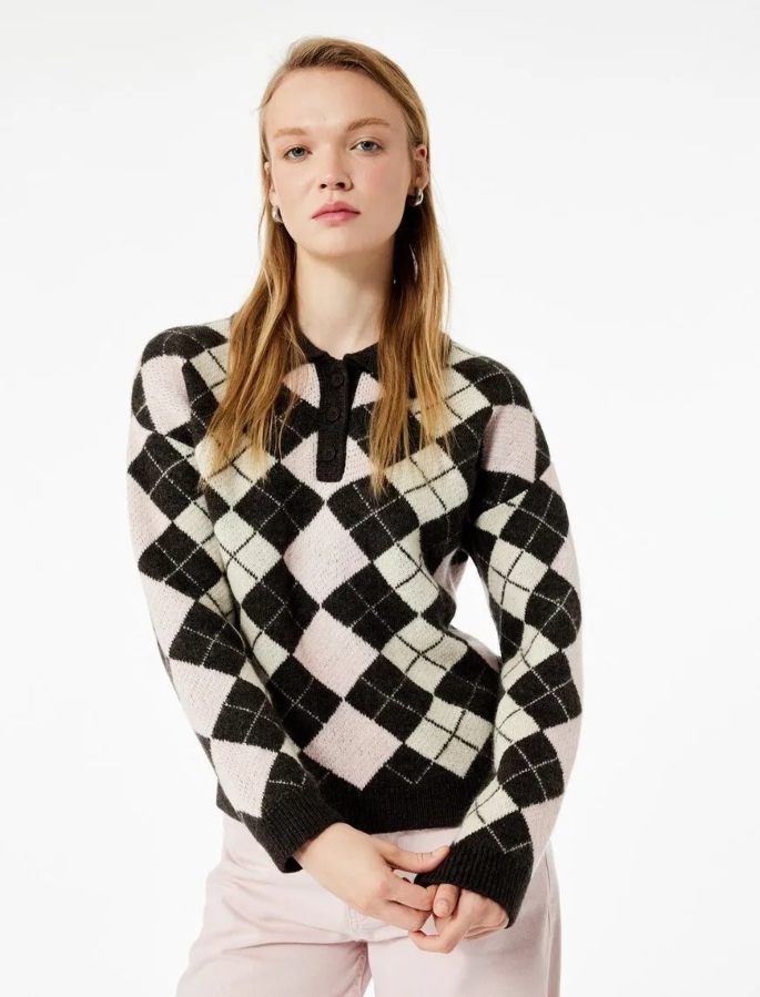 Resim Koton Kadın Kazak 6WAL90011HT