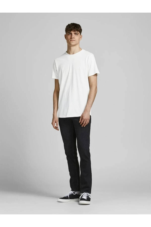 Resim Jack & Jones Jjecaleb Varsıty Tee Ss O-Neck Noos Erkek T-shirt 12257579
