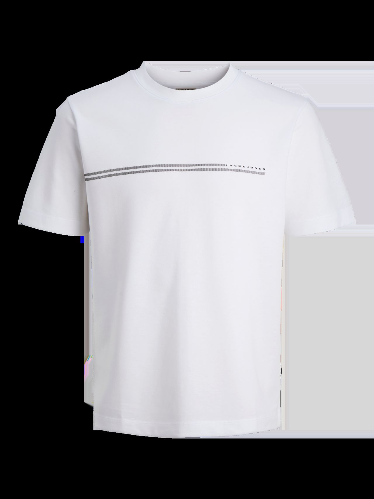 Resim Jack & Jones Jcofusıon Chest Brand Tee Ss Crew Noos Erkek T-Shirt 12289936