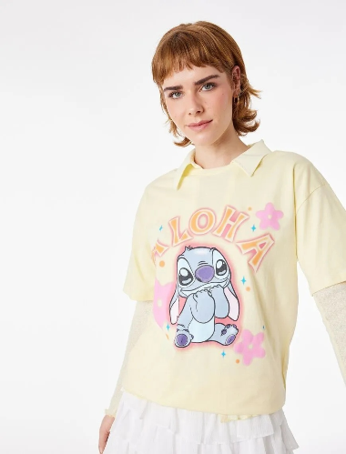 Resim Koton Kadın T-shirt 6SAL10340IK