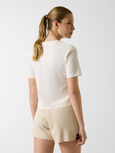 Resim Guess Athleisure  Kadın  T-shirt V6GI04K2965-G047 Arıanna Ss Cn Boxy T-Shırt