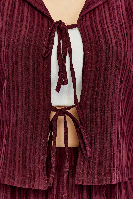 Resim Viole&More Kadın Etek Takım Kolsuz Bağlamalı