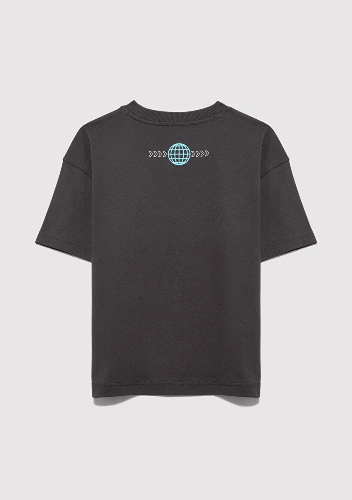 Resim Mavi Erkek Çocuk Tişört M6610419-70087