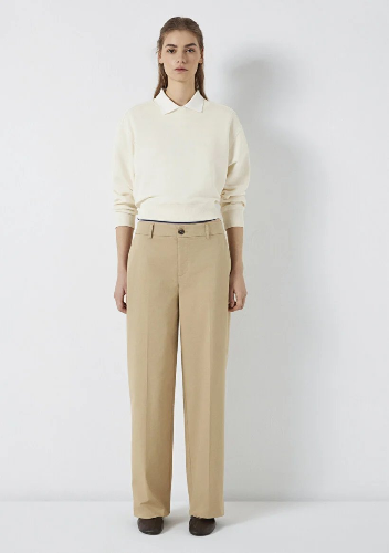 Resim Mavi Kadın Kanvas Pantolon M1011160-70370