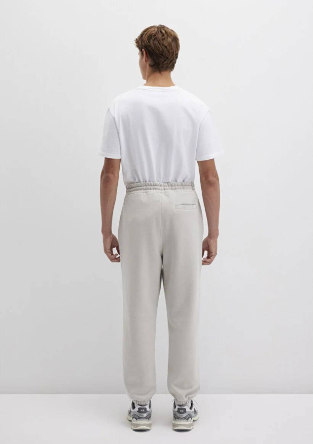 Resim Mavi Baskılı Erkek Eşofman Alt M0010207-70074