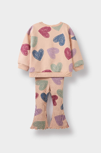 Resim Defacto Kız Bebek Eşofman Takım F0516A5/PN672