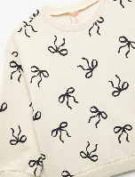 Resim Koton Kız Bebek Sweat 6Wmg10071Ak