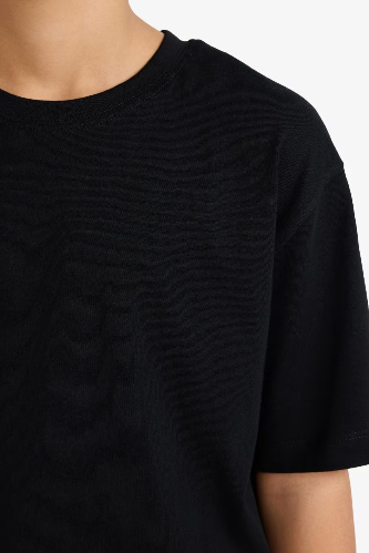 Resim Defacto Erkek Çocuk T-shirt K1687A6/BK81