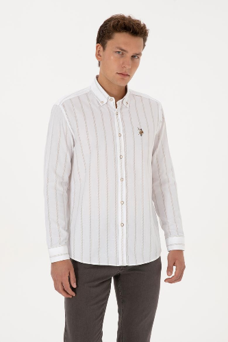 Resim U.S. Polo Assn. Sebastıan025K Erkek Dokuma Gömlek 2234519